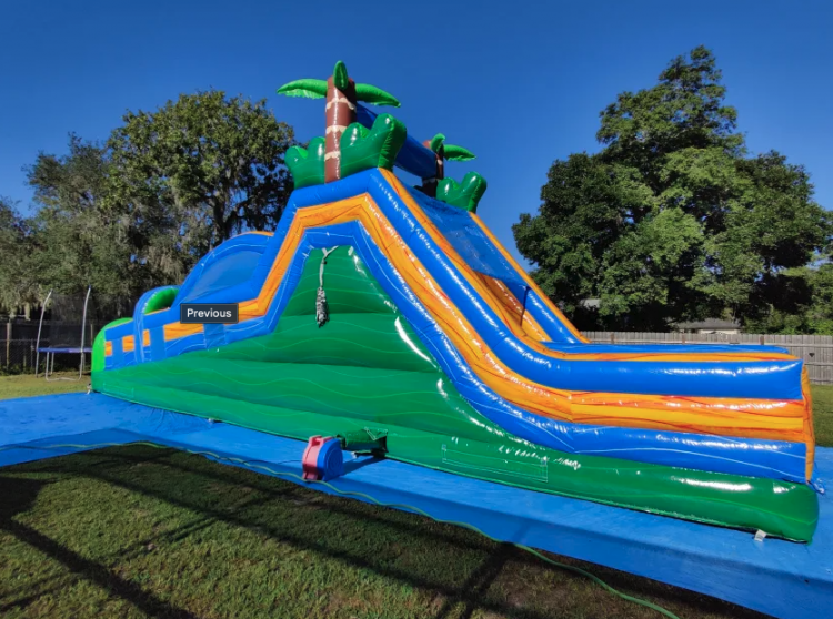 45ft Tropical Obstacle Course (Dry only)