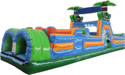 40ft Tropical Obstacle Course